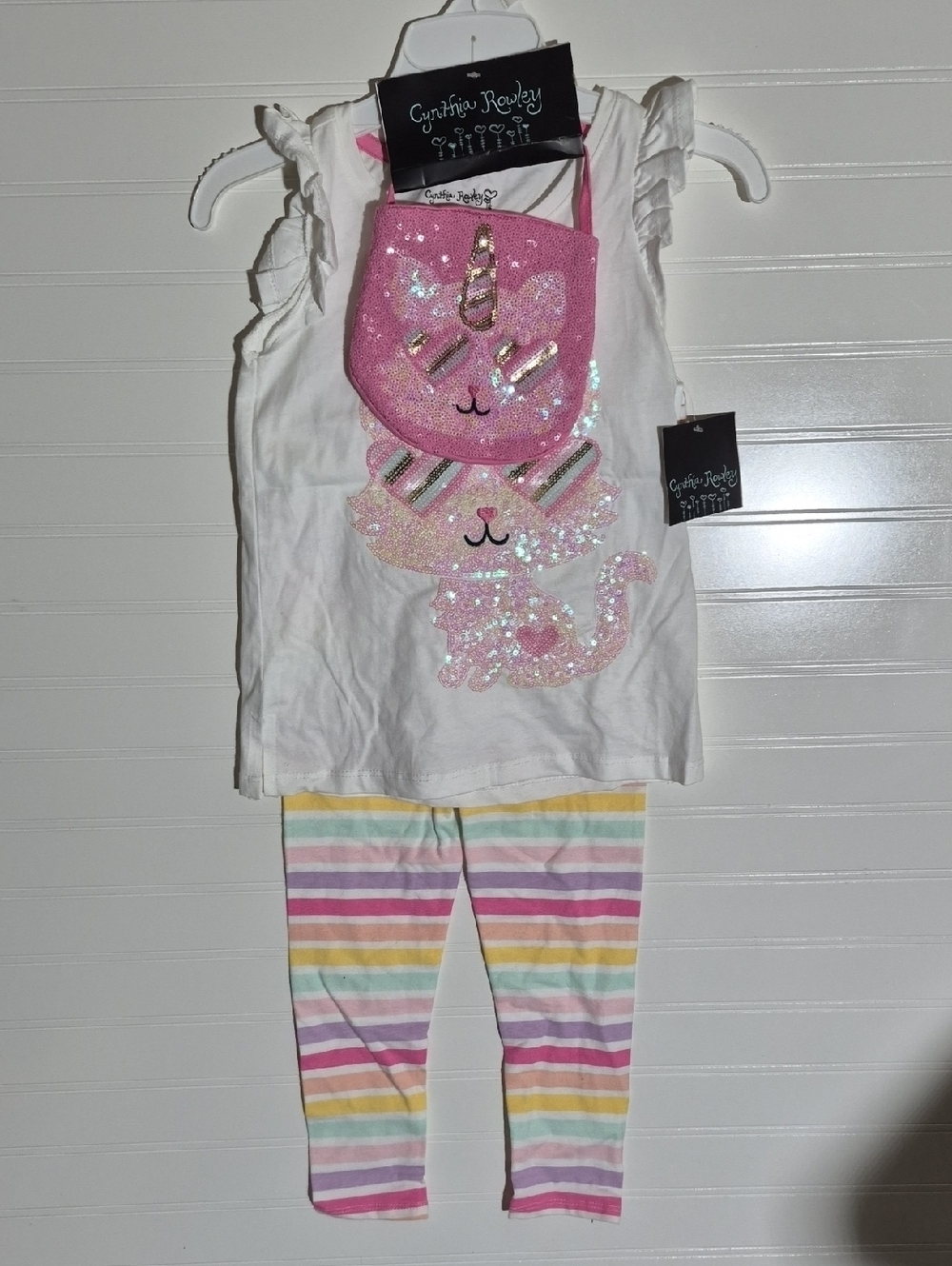 Girls Spring Set With Purse